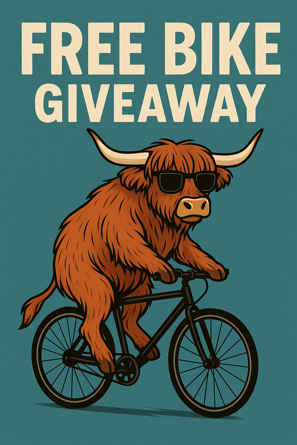 Bike giveaway promo