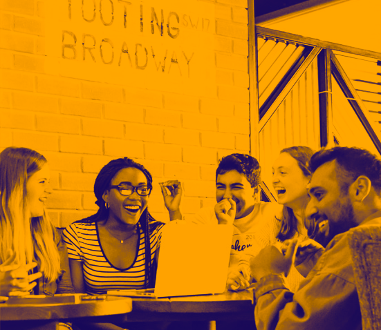 Societies are student groups focused around a shared interest, academic focus, identity or non-physical activity.  They are run by committees composed of students.